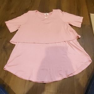 BRAND NEW Pink Amelia James top